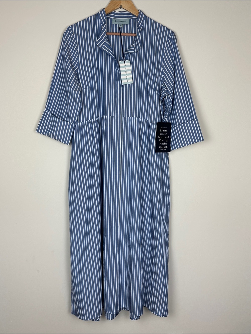 Tuckernuck striped Shirt Dress size XL